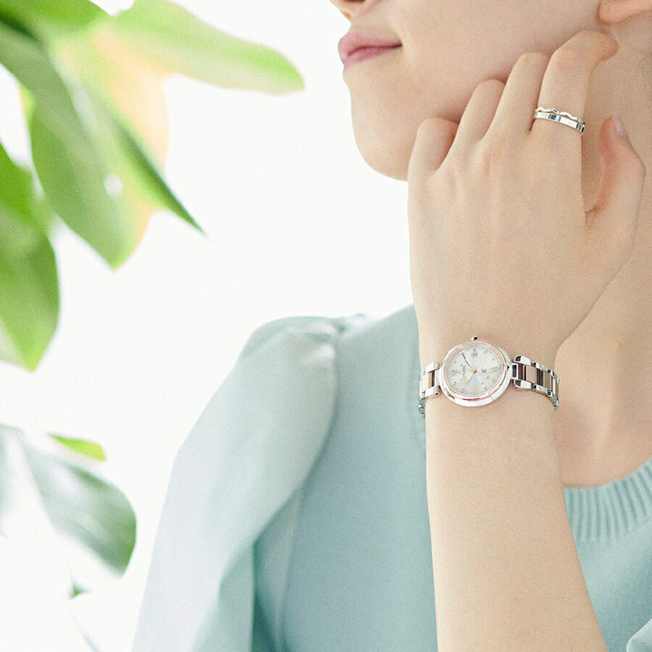 シチズン xC クロスシー mizu collection ミズコレクション サクラピンク ES9465-50W レディース 腕時計 ソーラー 電波 北川景子さん広告着用モデル