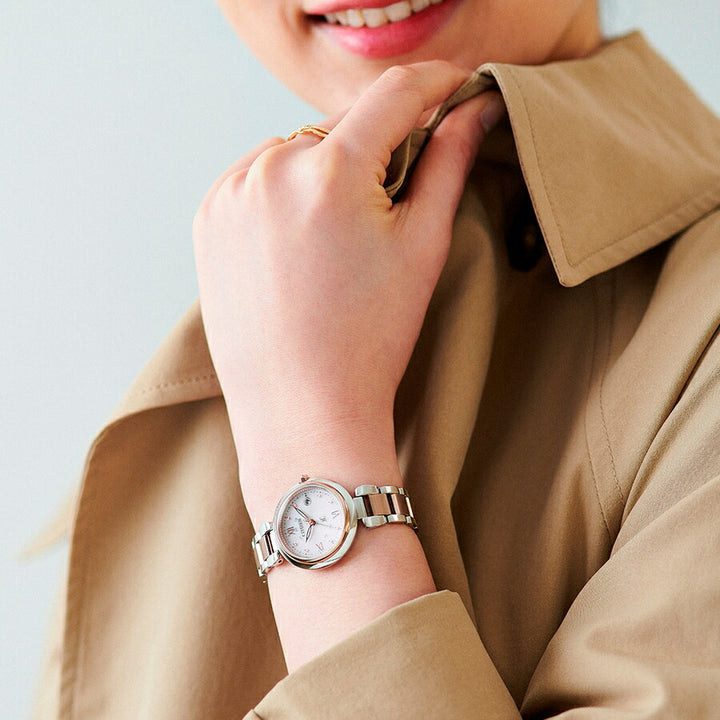 シチズン xC クロスシー mizu collection ミズコレクション サクラピンク ES9465-50W レディース 腕時計 ソーラー 電波 北川景子さん広告着用モデル