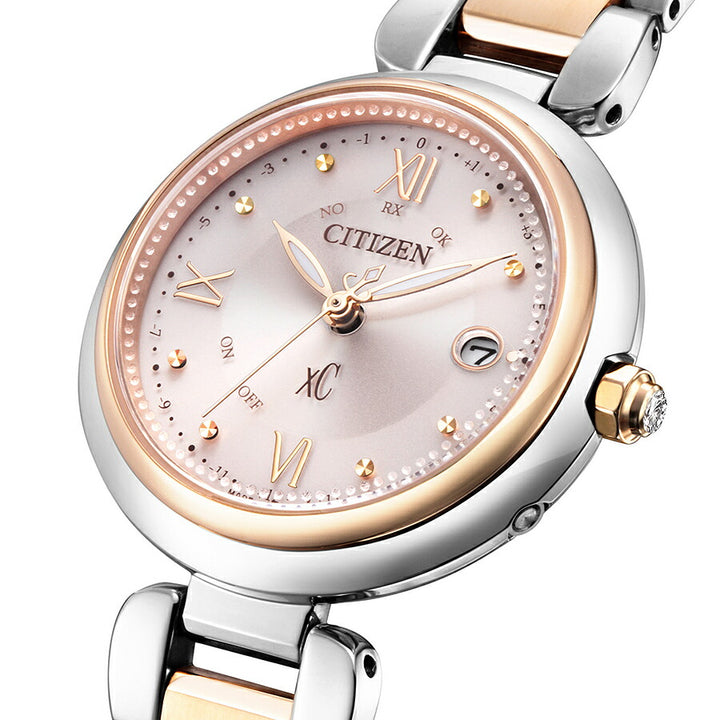 シチズン xC クロスシー mizu collection ミズコレクション サクラピンク ES9465-50W レディース 腕時計 ソーラー 電波 北川景子さん広告着用モデル