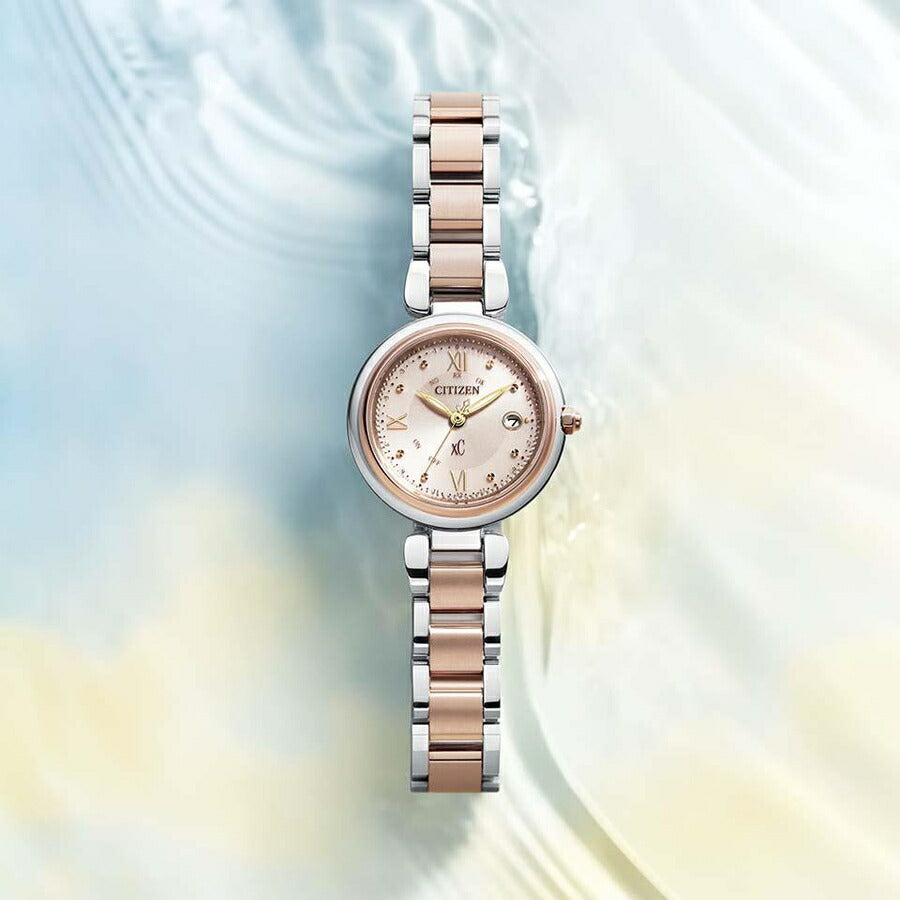 シチズン xC クロスシー mizu collection ミズコレクション サクラピンク ES9465-50W レディース 腕時計 ソーラー 電波 北川景子さん広告着用モデル