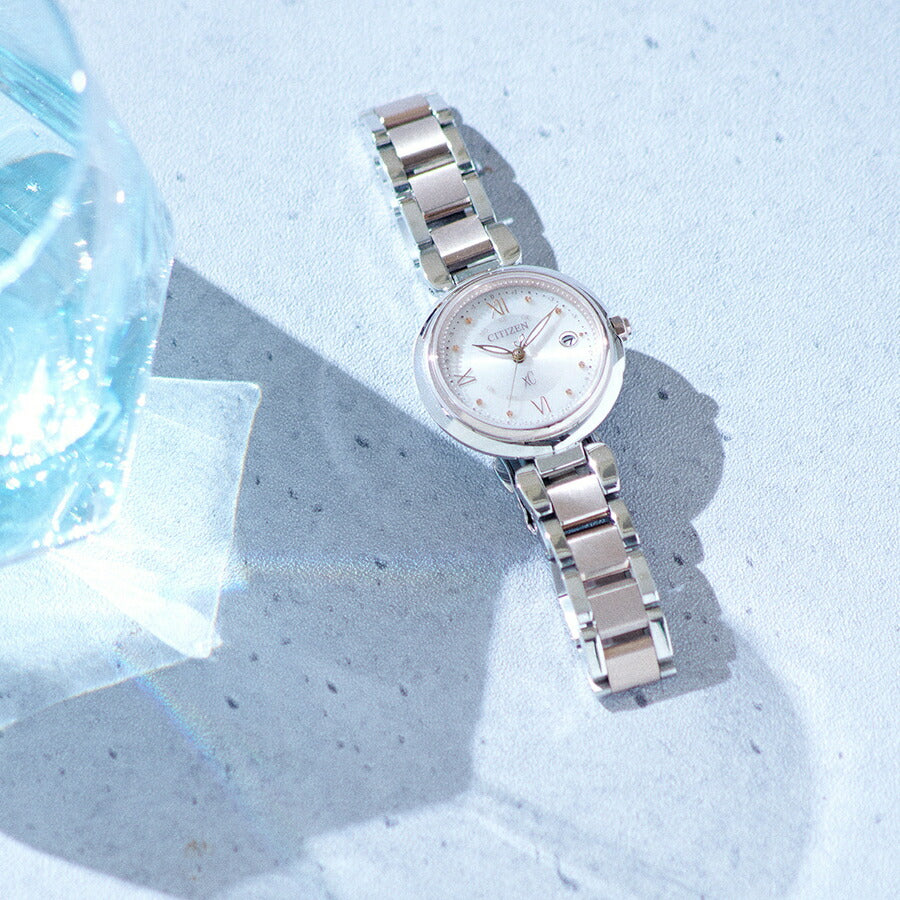 シチズン xC クロスシー mizu collection ミズコレクション サクラピンク ES9465-50W レディース 腕時計 ソーラー 電波 北川景子さん広告着用モデル