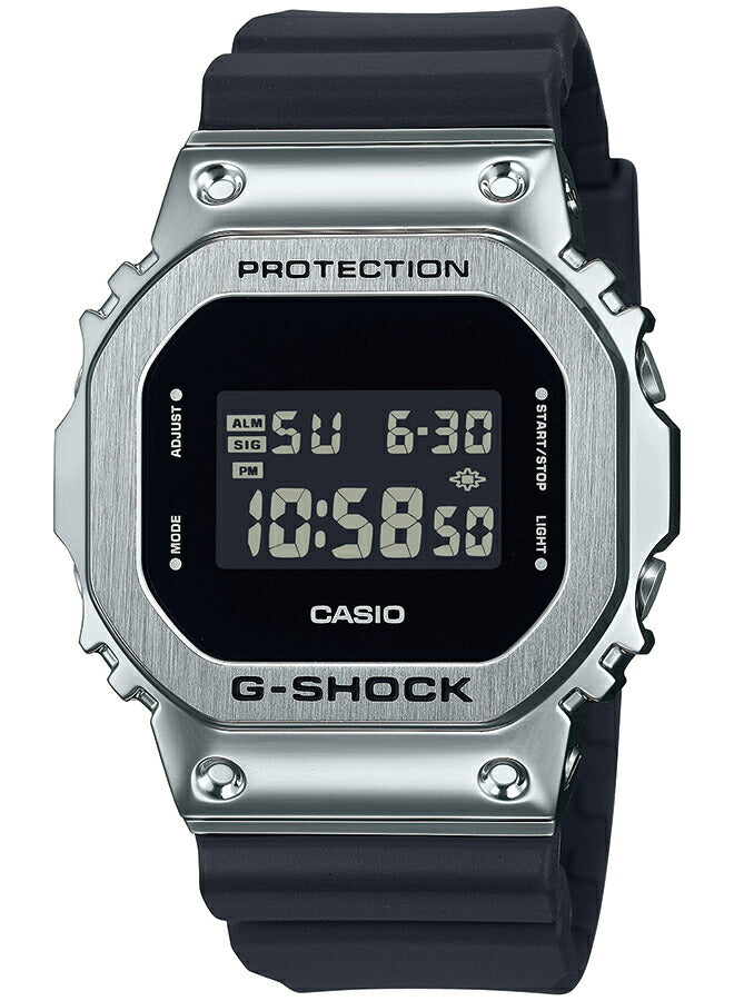 G-SHOCK メタルカバード 5600 GM-5600U-1JF メンズ 電池式 デジタル 