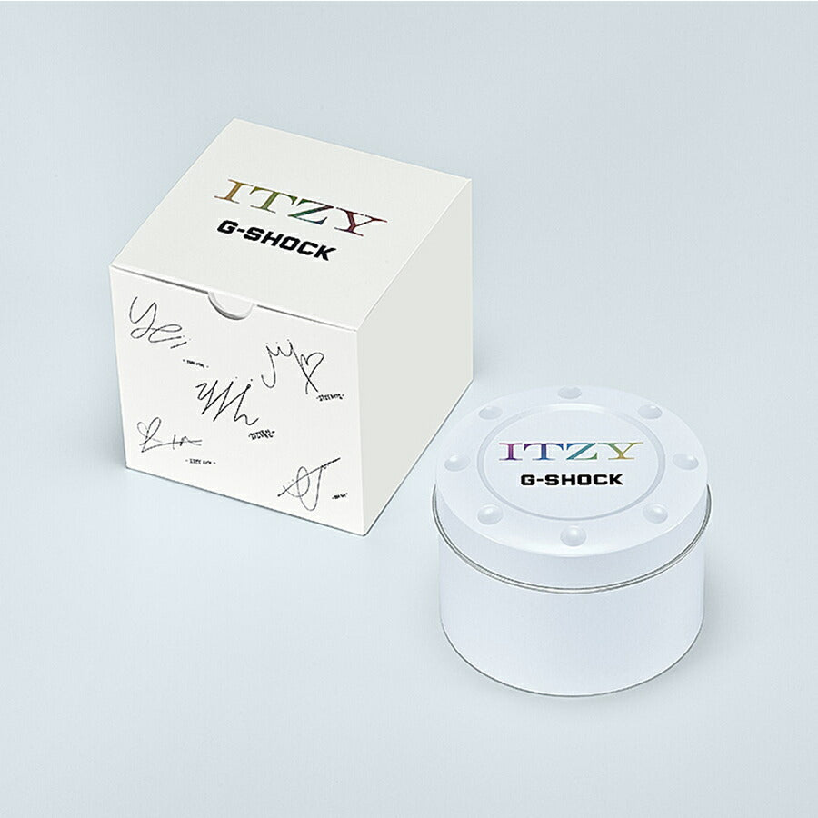 G-SHOCK コンパクトサイズ ITZY コラボレーションモデル GMA-P2100IT-4AJR レディース 腕時計 電池式 アナデジ オクタゴン ピンクベージュ 樹脂バンド 国内正規品 カシオ