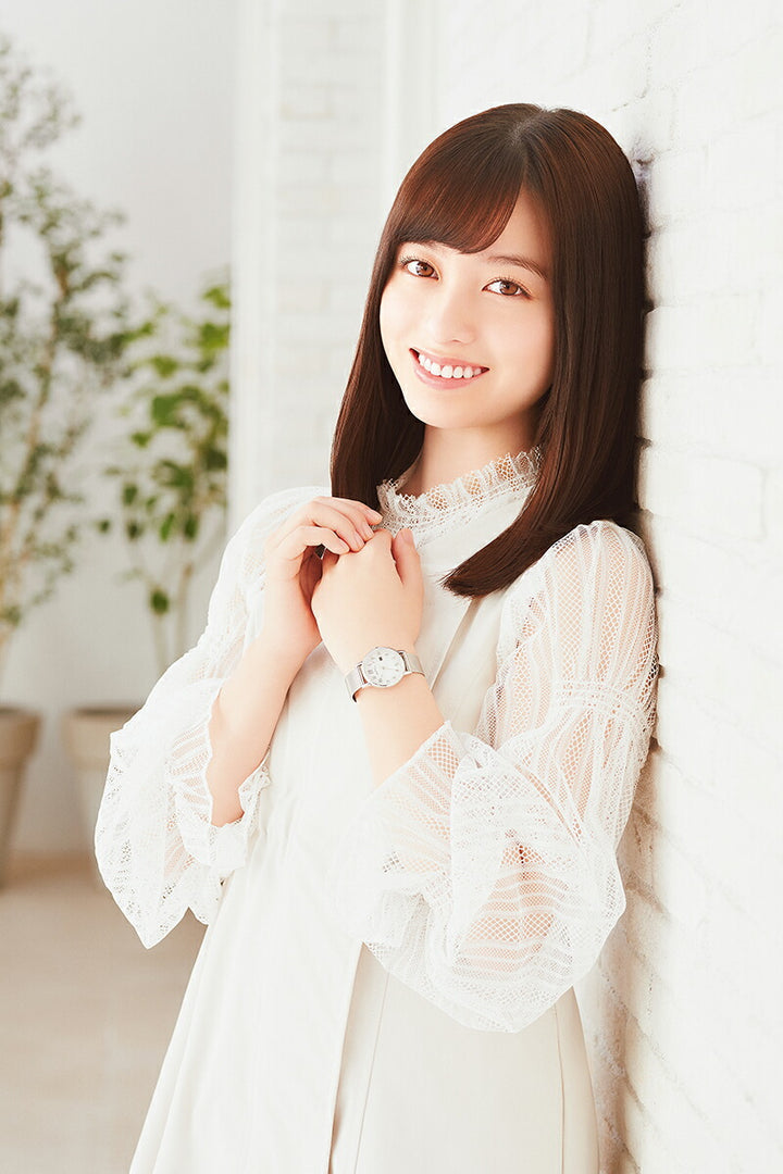 エンジェルハート イノセントタイム 橋本環奈 コラボモデル ITN29SS レディース 腕時計 ソーラー メッシュベルト パールダイヤル シルバー