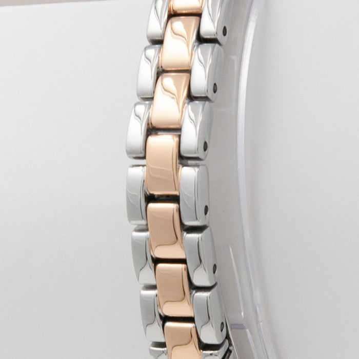 ザ・クロックハウス ビジネスカジュアル LBC1007-WH3A レディース 腕時計 ソーラー トノー ステンレス ホワイト コンビ