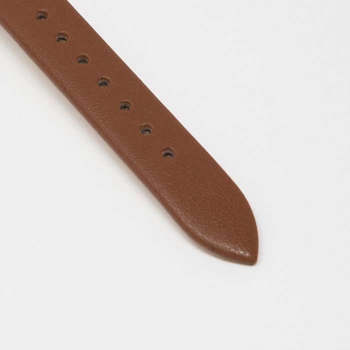 ザ・クロックハウス ユーディー LUD1001-WH2B ユニバーサルデザイン レディース 腕時計 ソーラー 茶レザー ホワイト THE CLOCK HOUSE UD