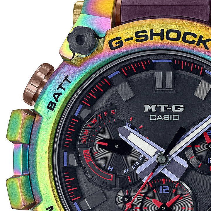 G-SHOCK MT-G オーロラオーバル MTG-B3000PRB-1AJR メンズ 腕時計 電波ソーラー Bluetooth アナログ 国内正規品 カシオ