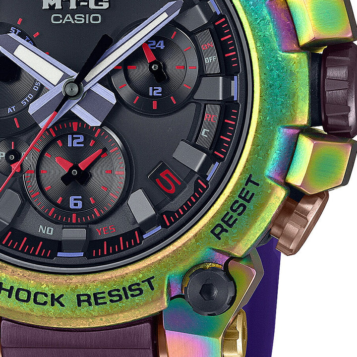 G-SHOCK MT-G オーロラオーバル MTG-B3000PRB-1AJR メンズ 腕時計 電波ソーラー Bluetooth アナログ 国内正規品 カシオ