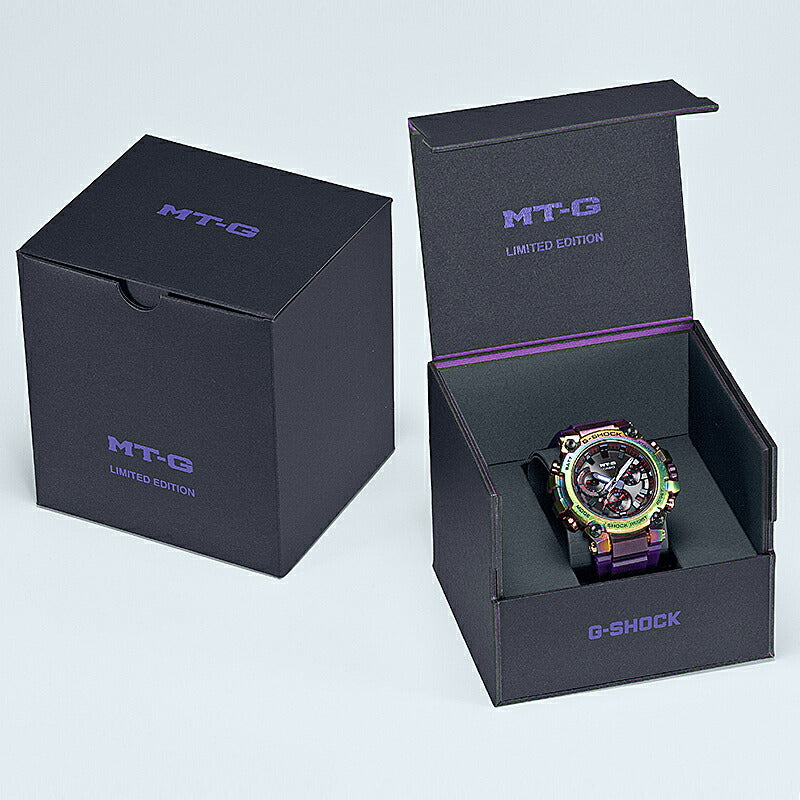 G-SHOCK MT-G オーロラオーバル MTG-B3000PRB-1AJR メンズ 腕時計 電波ソーラー Bluetooth アナログ 国内正規品 カシオ