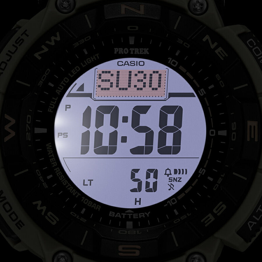 プロトレック クライマーライン PRG-340シリーズ PRG-340SC-5JF メンズ 腕時計 ソーラー デジタル バイオマスプラスチック 国内正規品 カシオ