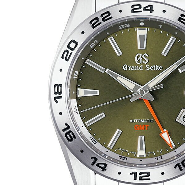 グランドセイコー 9S メカニカル GMT SBGM247 メンズ 自動巻き 機械式 カーキ 9S66 荒野
