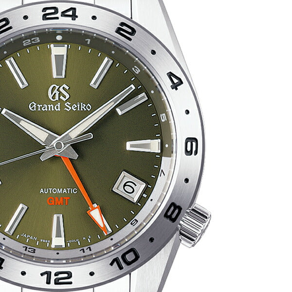 グランドセイコー 9S メカニカル GMT SBGM247 メンズ 自動巻き 機械式 カーキ 9S66 荒野