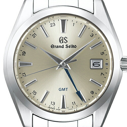 グランドセイコー 9Fクオーツ GMT メンズ 腕時計 SBGN011 ゴールド メタルベルト カレンダー スクリューバック 9F86