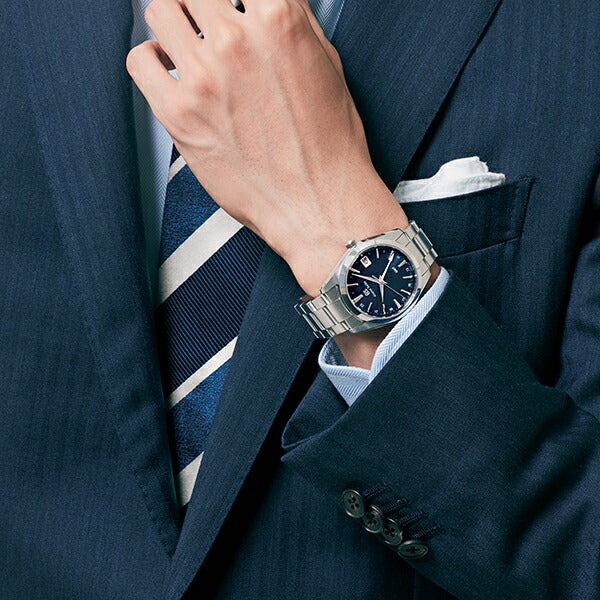 グランドセイコー 流通限定 ショップ専用 専売 9F クオーツ GMT SBGN031 メンズ ブルーダイヤル 9F86