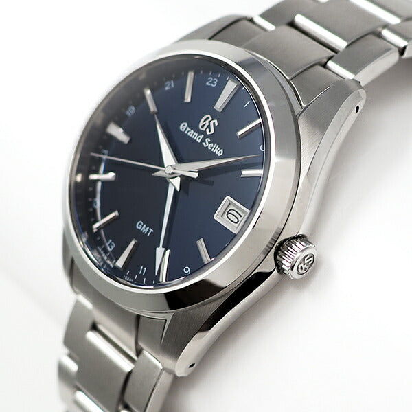 グランドセイコー 流通限定 ショップ専用 専売 9F クオーツ GMT SBGN031 メンズ ブルーダイヤル 9F86