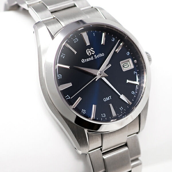 グランドセイコー 流通限定 ショップ専用 専売 9F クオーツ GMT SBGN031 メンズ ブルーダイヤル 9F86