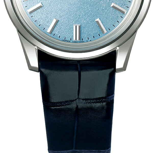 グランドセイコー メカニカル 9S 手巻き 季春 SBGW283 メンズ クロコダイル 革ベルト ブルー  9S64