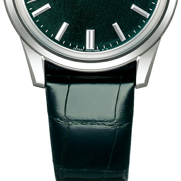 グランドセイコー メカニカル 9S 手巻き 杪夏 SBGW285 メンズ クロコダイル 革ベルト グリーン 9S64