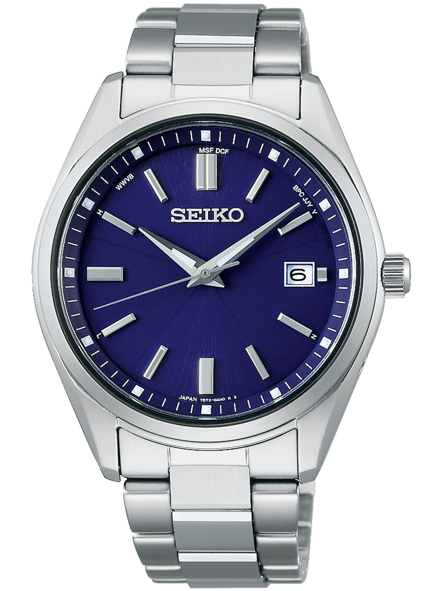 セイコー セレクション Sシリーズ メンズ ソーラー電波 SBTM321 ブルー