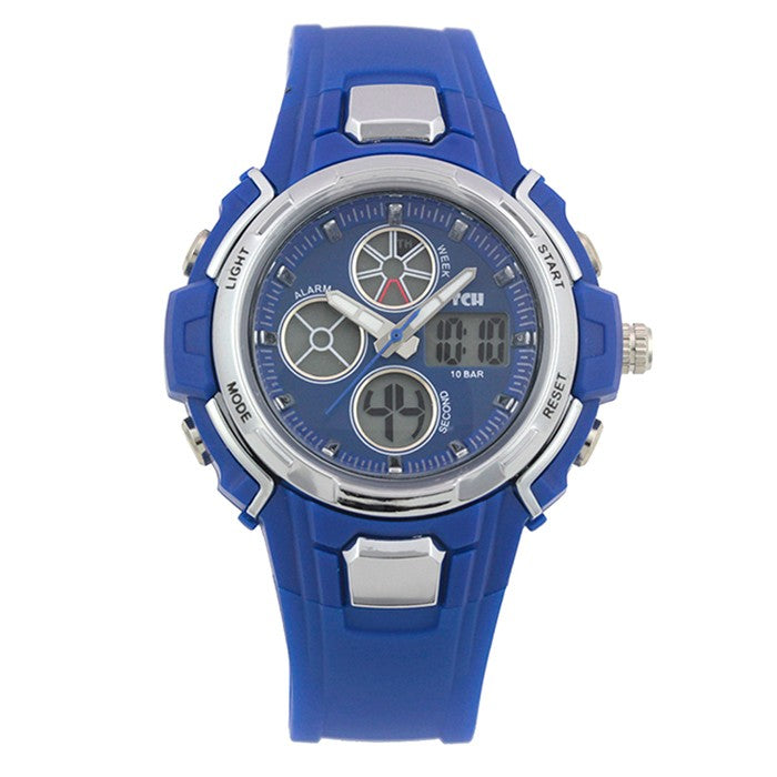 TCHP1001-BLBL03 子供用 キッズ プチシリーズ アナデジ 防水 男の子 青×青 ボーイズ