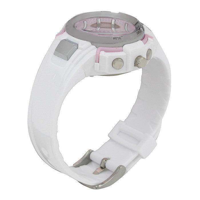 TCHP1001-WHPK02 子供用 キッズ プチシリーズ アナデジ 防水 女の子 白×桃色 ガールズ