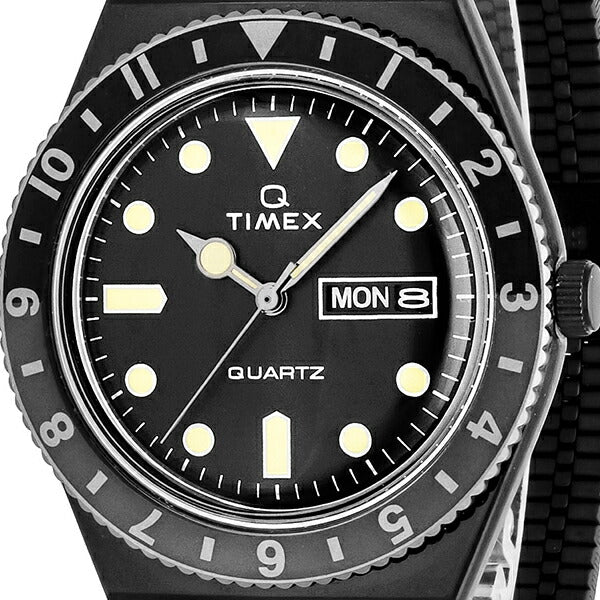 タイメックス Q TIMEX キュータイメックス TW2U61600 メンズ 腕時計 電池式 クオーツ デイデイト ブラック