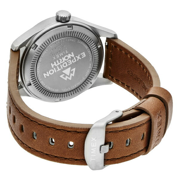 タイメックス EXPEDITION NORTH エクスペディション ノース フィールドポスト ソーラー TW2V00200 メンズ 腕時計 ブラウン革ベルト