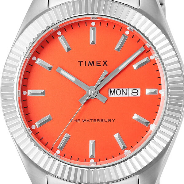 タイメックス Waterbury Legacy ウォーターベリー レガシー TW2V17900 メンズ 腕時計 電池式 クオーツ ディープオレンジ