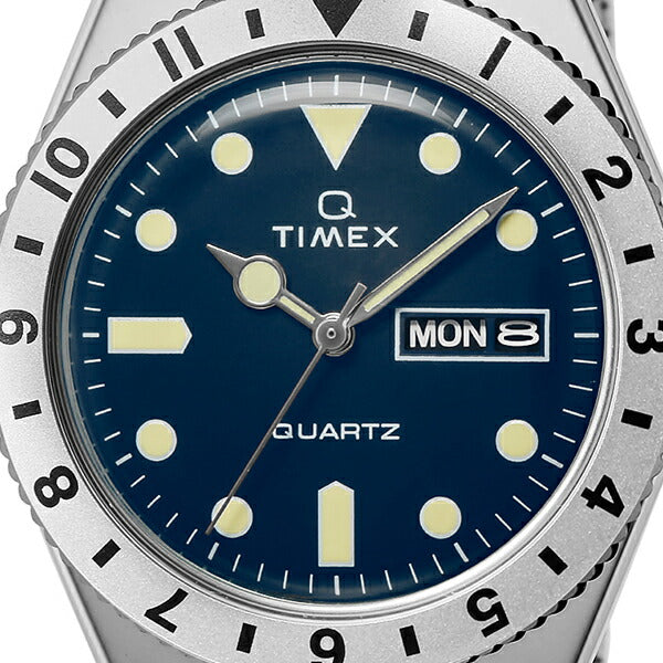 タイメックス Q TIMEX キュータイメックス TW2V18300 メンズ 腕時計 電池式 クオーツ デイデイト ネイビー