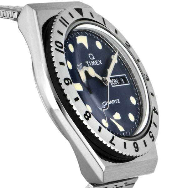 タイメックス Q TIMEX キュータイメックス TW2V18300 メンズ 腕時計 電池式 クオーツ デイデイト ネイビー