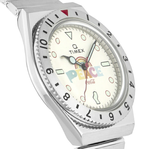 タイメックス コカ・コーラ コラボレーションモデル Q TIMEX キュータイメックス TW2V25800 メンズ レディース 腕時計 電池式 クオーツ