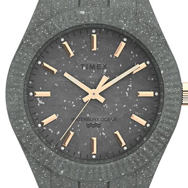 タイメックス WATERBURY OCEAN ウォーターベリー オーシャン TW2V33000 メンズ 腕時計 電池式 クオーツ グレー オーシャンバウンド プラスチック