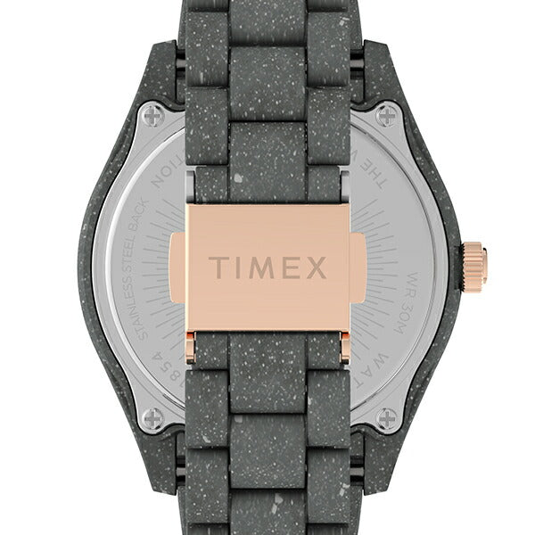 タイメックス WATERBURY OCEAN ウォーターベリー オーシャン TW2V33000 メンズ 腕時計 電池式 クオーツ グレー オーシャンバウンド プラスチック