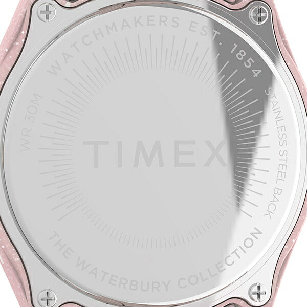 タイメックス WATERBURY OCEAN ウォーターベリー オーシャン TW2V33100 メンズ 腕時計 電池式 クオーツ ピンク オーシャンバウンド プラスチック