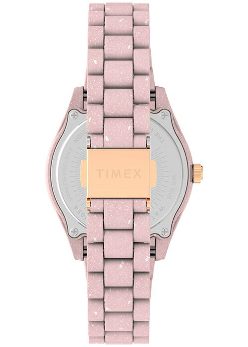 タイメックス WATERBURY OCEAN ウォーターベリー オーシャン TW2V33100 メンズ 腕時計 電池式 クオーツ ピンク オーシャンバウンド プラスチック