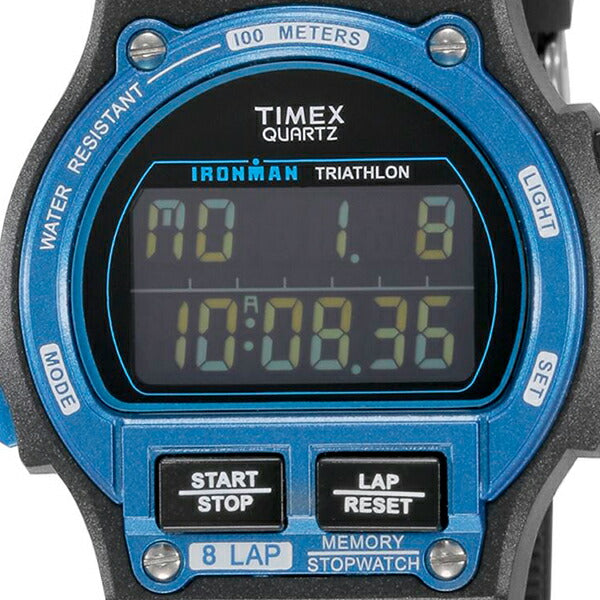 タイメックス IRONMAN 8 LAP アイアンマン 8ラップ 復刻デザイン TW5M54400 メンズ 腕時計 デジタル