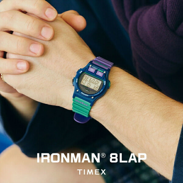 タイメックス IRONMAN 8 LAP アイアンマン 8ラップ 復刻デザイン TW5M54600 メンズ 腕時計 デジタル