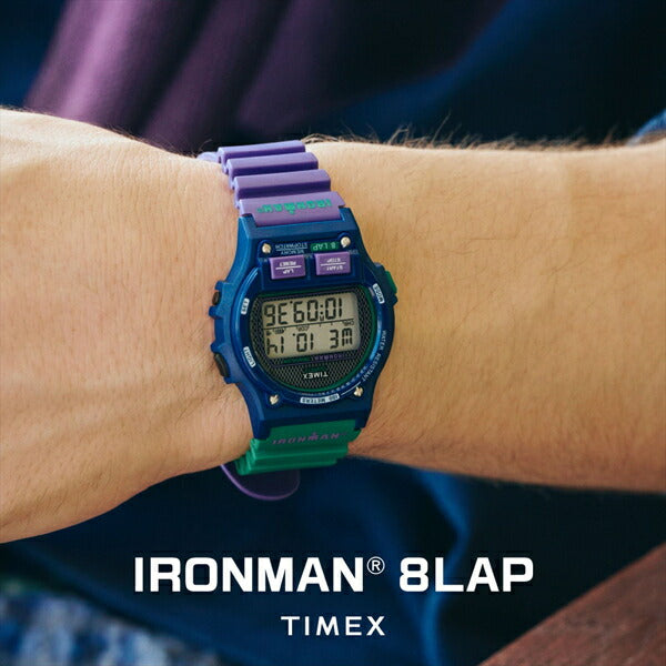 タイメックス IRONMAN 8 LAP アイアンマン 8ラップ 復刻デザイン TW5M54600 メンズ 腕時計 デジタル