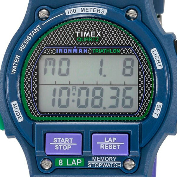タイメックス IRONMAN 8 LAP アイアンマン 8ラップ 復刻デザイン TW5M54600 メンズ 腕時計 デジタル