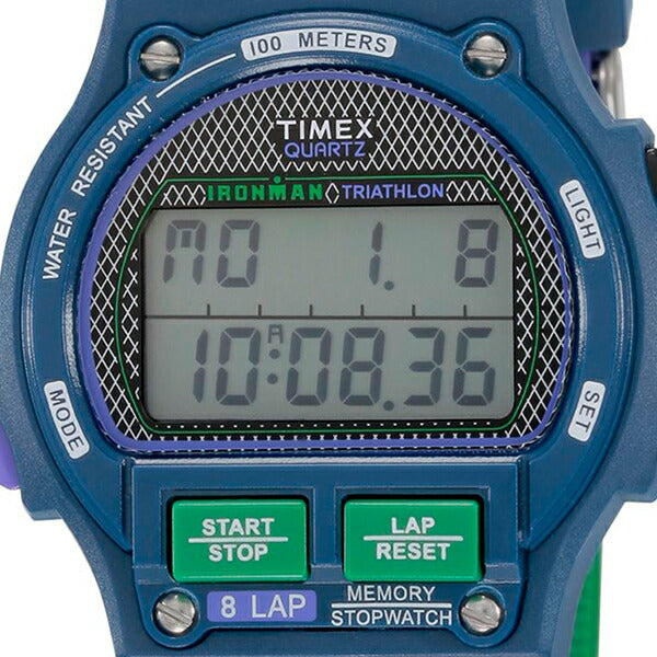 タイメックス IRONMAN 8 LAP アイアンマン 8ラップ 復刻デザイン 流通限定モデル TW5M54700 メンズ 腕時計 デジタル