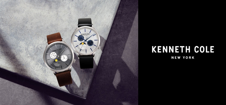 kcw1 ケネスコール メンズ腕時計 マルチファンクション ホワイト白 革ベルト KENNETH COLE｜ケネスコール – THE CLOCK HOUSE公式オンラインストア