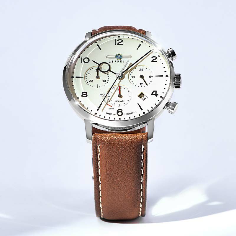 ツェッペリン ヒンデンブルク ソーラー 8086-5 メンズ ヴィーガン