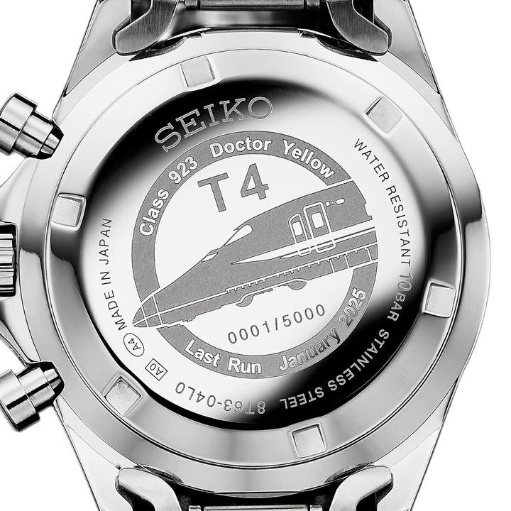 プレミコ セイコー 923形ドクターイエローT4 引退記念メモリアルウオッチ 51479 メンズ クオーツ 電池式 クロノグラフ