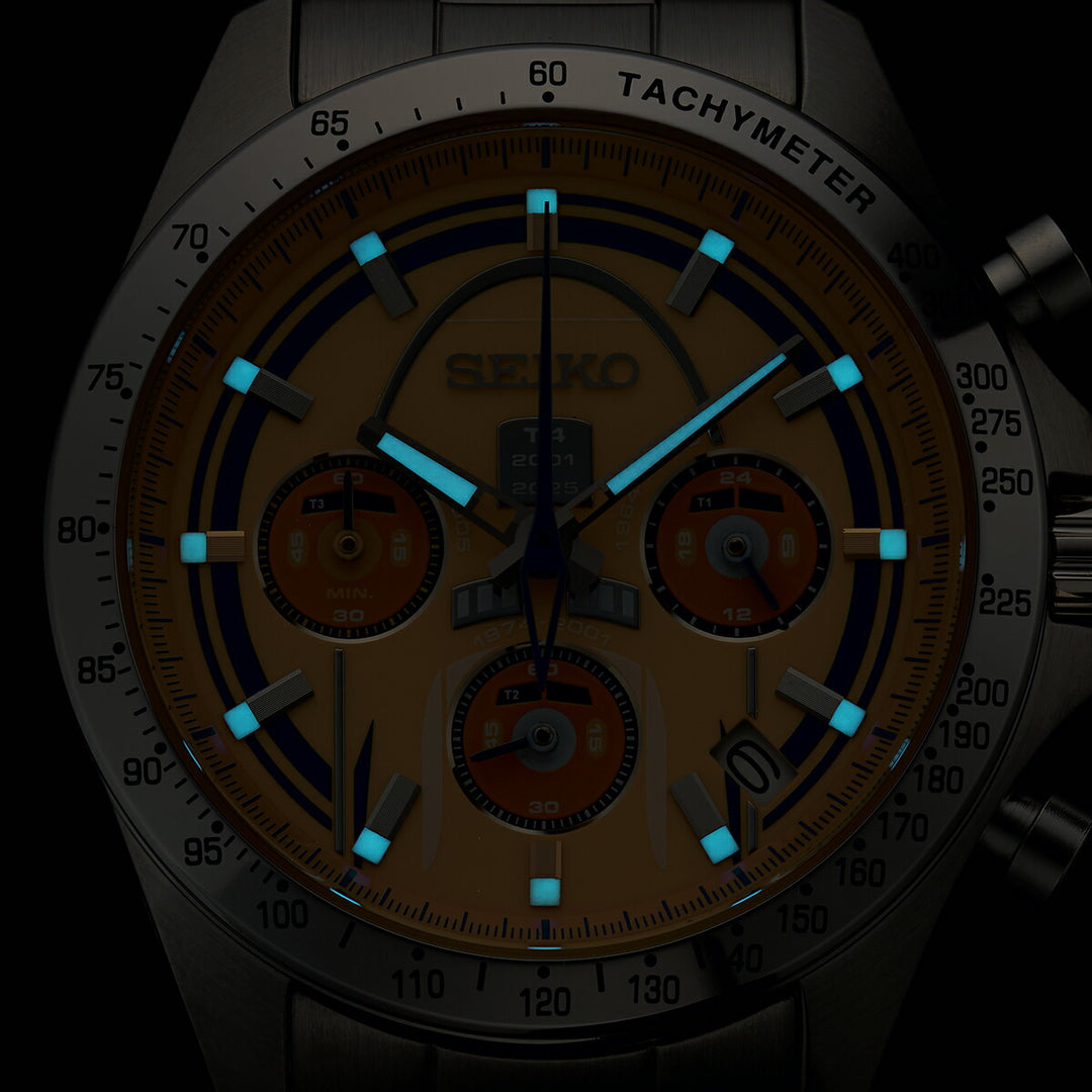 プレミコ セイコー 923形ドクターイエローT4 引退記念メモリアルウオッチ 51479 メンズ クオーツ 電池式 クロノグラフ