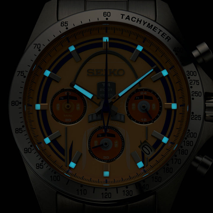 プレミコ セイコー 923形ドクターイエローT4 引退記念メモリアルウオッチ 51479 メンズ クオーツ 電池式 クロノグラフ