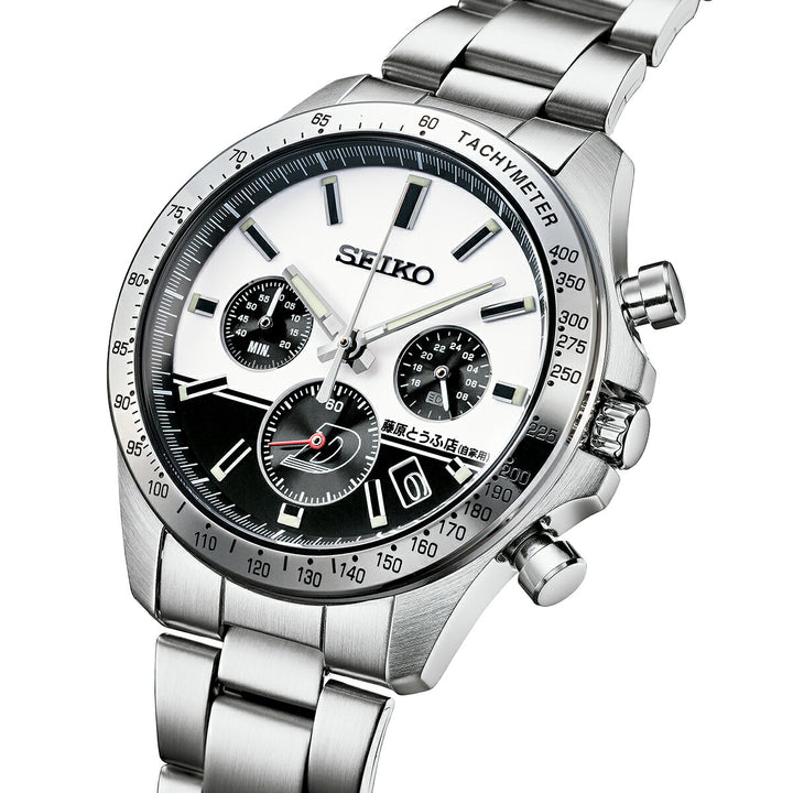 プレミコ セイコー 頭文字D 連載30周年記念 コラボレーションウオッチ 藤原拓海 ハチロク 51490 メンズ クオーツ 電池式 クロノグラフ