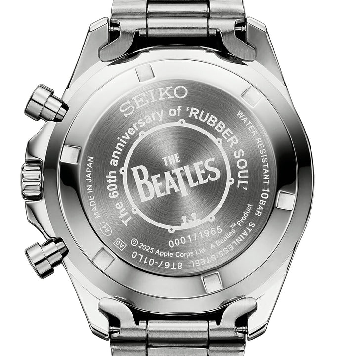 ビートルズ ラバー・ソウル 60周年記念 オフィシャルウオッチ 51562 メンズ クオーツ 電池式 クロノグラフ グリーンダイヤル