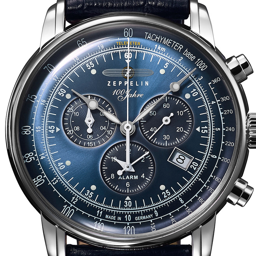 zeppelin ツェッペリン　100周年　7680 クロノグラフ 7680-1N | ZEPPELIN Official Online Shop