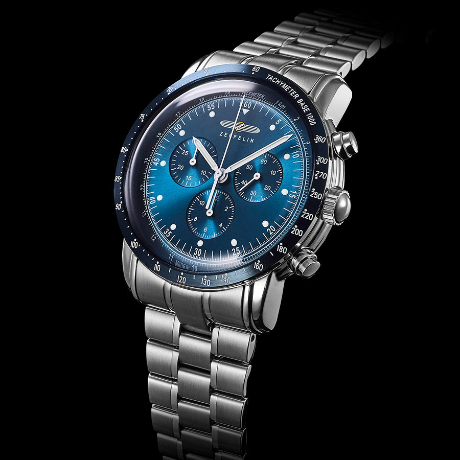 ツェッペリン 100周年記念シリーズ 日本限定 クロノグラフ 8892M-3