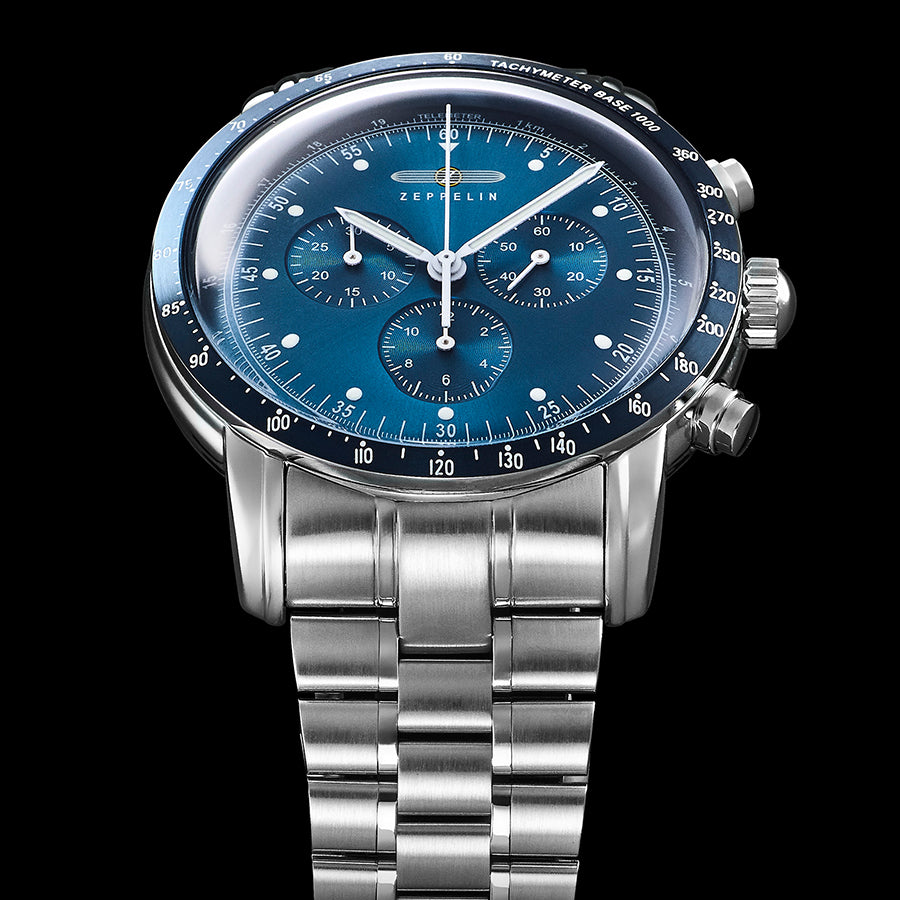ツェッペリン 100周年記念シリーズ 日本限定 クロノグラフ 8892M-3